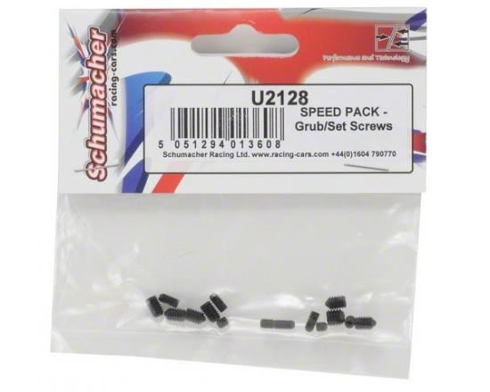 Schumacher Speed Pack - Grub-Set Screws M3 M4