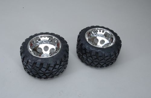 FG Modellsport Wheel/Tyre Stadium Trk M (GluedPk2) (Z-FG06230/6)