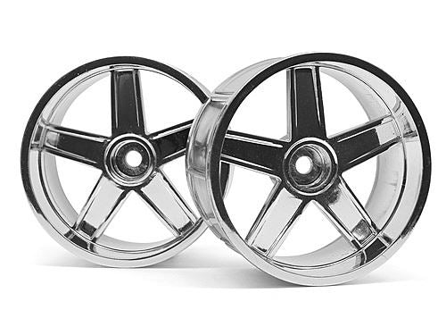 HPI Lp32 Wheel Mf Type Chrome (6mm Offset/2Pcs)
