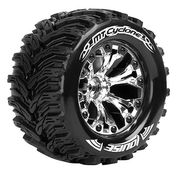 LOUISE RC MT-CYCLONE 1/10 SOF T 0 OFFSET/CHROME EP STAMPEDE