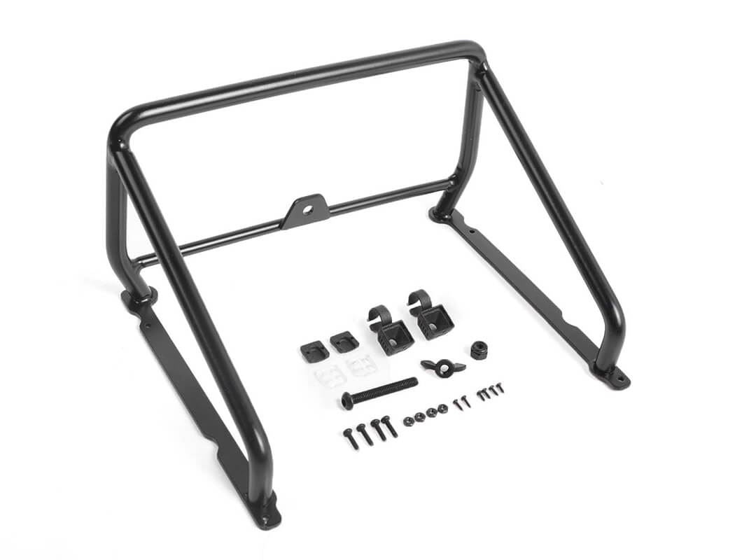 RC4WD STEEL TUBE ROLLBAR W/ FLOOD LIGHTS FOR RC4WD GELANDE II 2015 LAND ROVER DEFENDER D90 (PICK-UP)