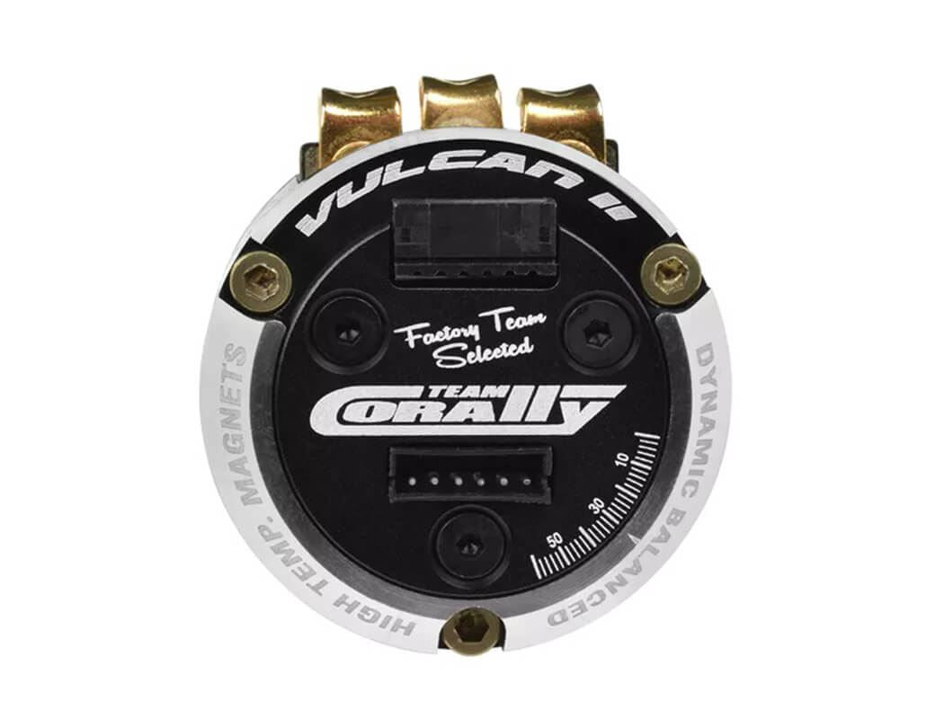 CORALLY VULCAN II STOCK SENS. COMPETITION BRUSHLESS MOTOR 10.5T