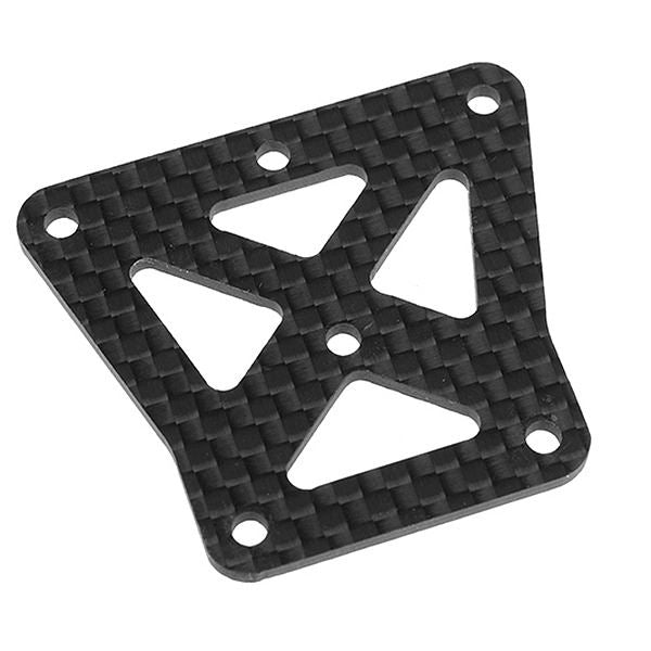 Corally Front Upper Steering Deck Graphite 2mm 1 Pc