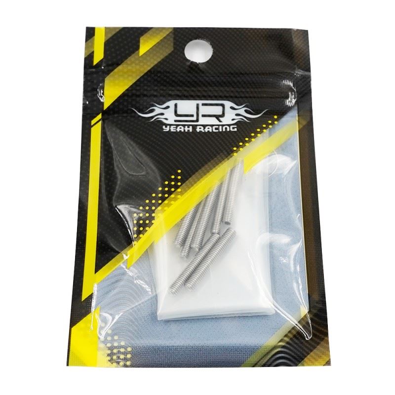 Yeah Racing Stainless Steel M3x20mm Hex Socket Screws 10 pcs