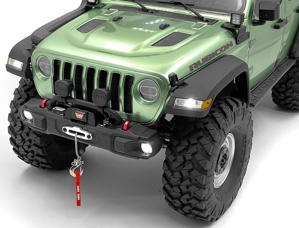 RC4WD OEM NARROW FRONT WINCH BUMPER W/ STEERING GUARD FOR AXIAL 1/10 SCX10 III JEEP (GLADIATOR/WRANG