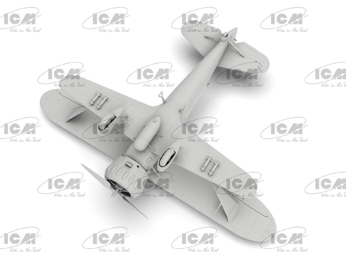 Icm Hs 123A-1 (Late), Wwii German Attack Aircraft