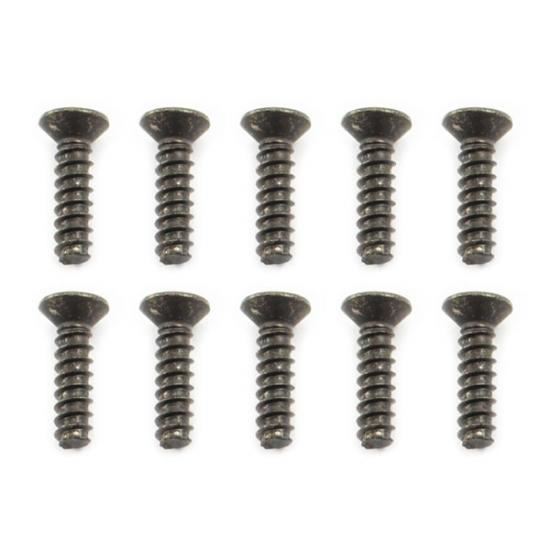 FTX COMET PHILLIPS FLAT HEAD SCREWS 2.6*10