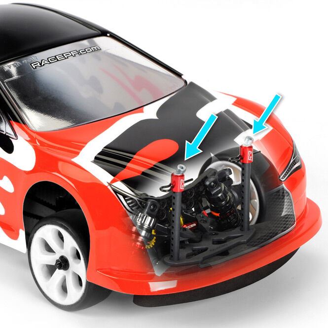 PRM Crosshair Magnetic Body Mounting Kit for most On-Road RC Bod