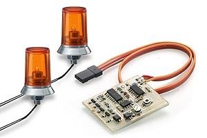 Tamiya Orange Flashing Light 24X15mm (2)