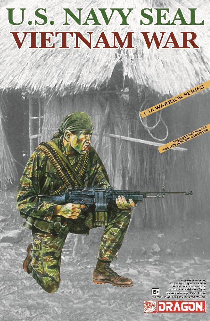 Dragon Us Navy Seal Vietnam War 1/16 Figure