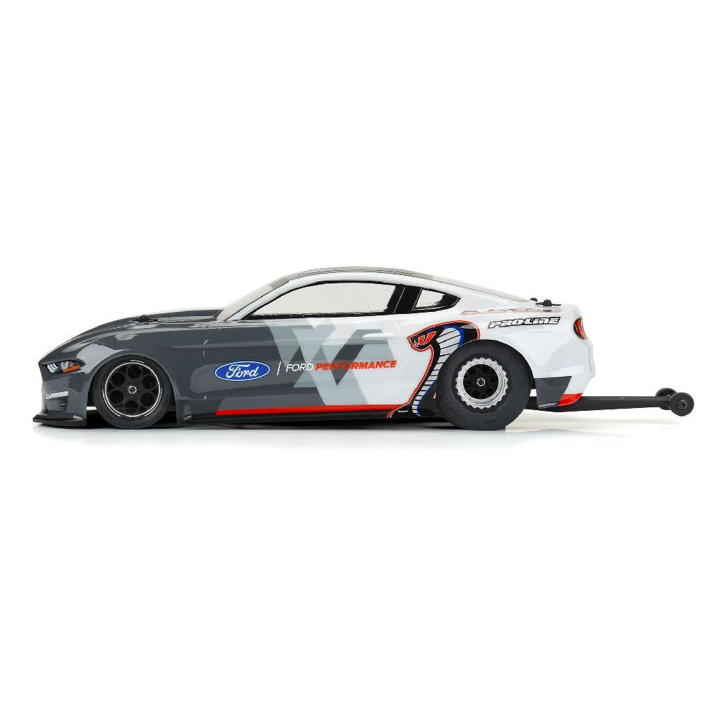 Proline 1/16 2021 Ford Mustang Cobra Jet Clear Body: Losi Mini Drag