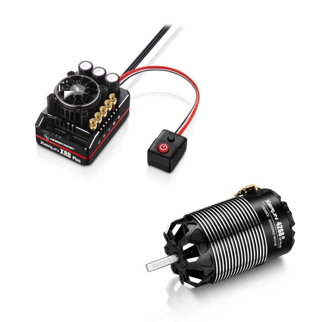 XERUN Combo- XR8 Plus G2S & 4268 1900kv G3-OFF RD