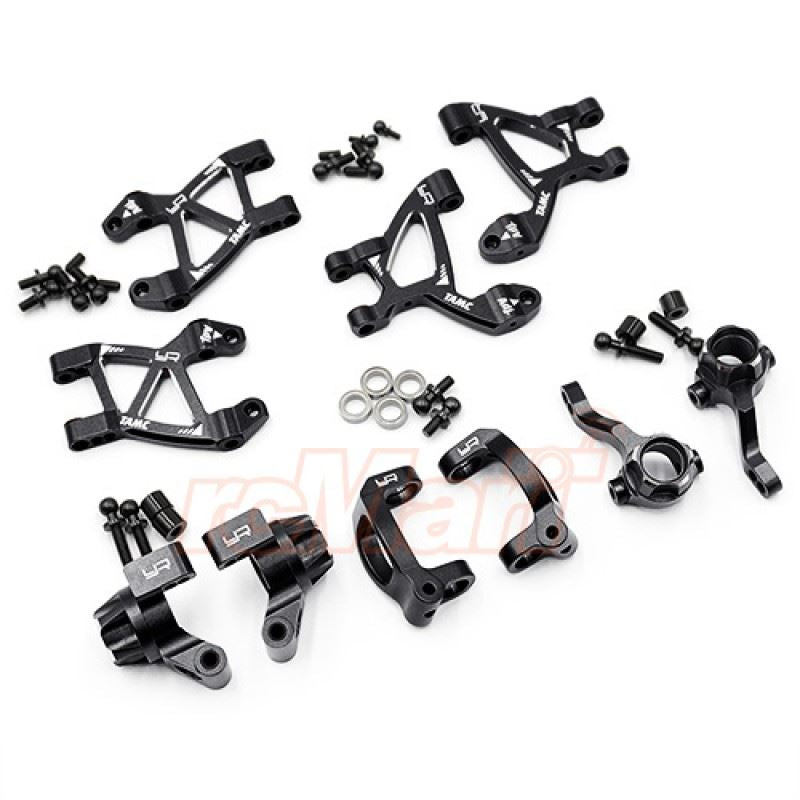 Yeah Racing Aluminum Essential Conversion Kit For Tamiya M07 Black Clearance Sale