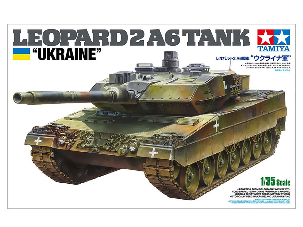 Tamiya 1/35 Leopard 2 A6 Ukraine