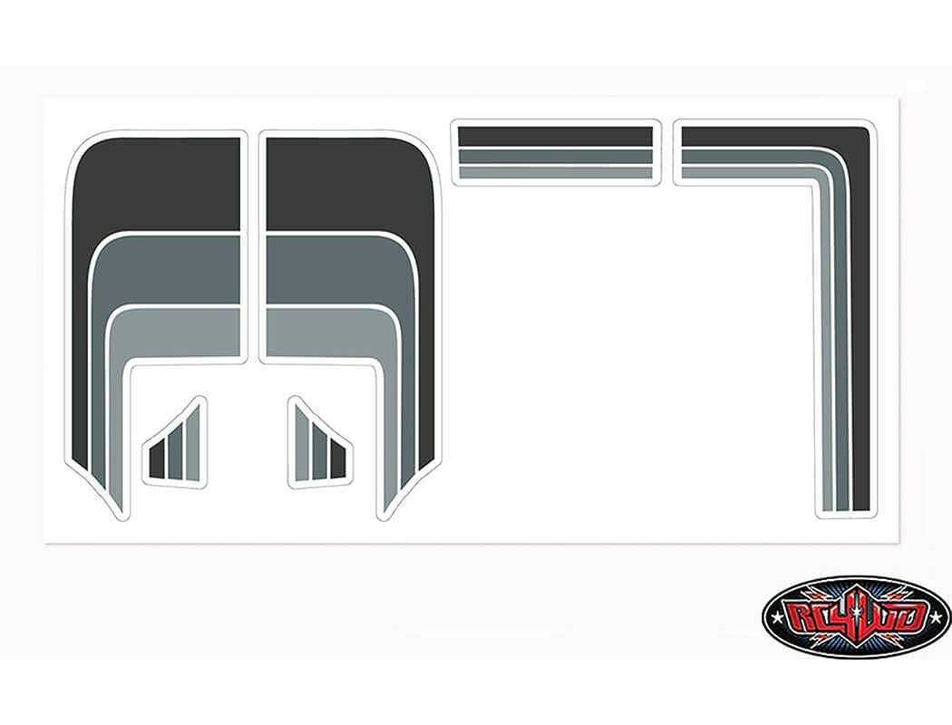 Rc4Wd Toyota 79-81 Body Decals (Grey)