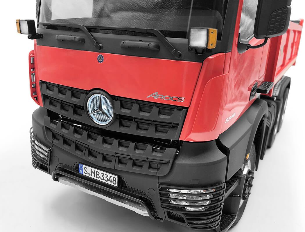 RC4WD AMBIENT LIGHT GRILL LOGO W/STROBE EFFECT UNIT FOR MERCEDES-BENZ AROCS TIPPER TRUCK(B)