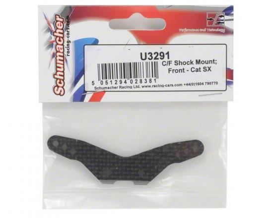 Schumacher CF Shock Mount; Front - Cat SX