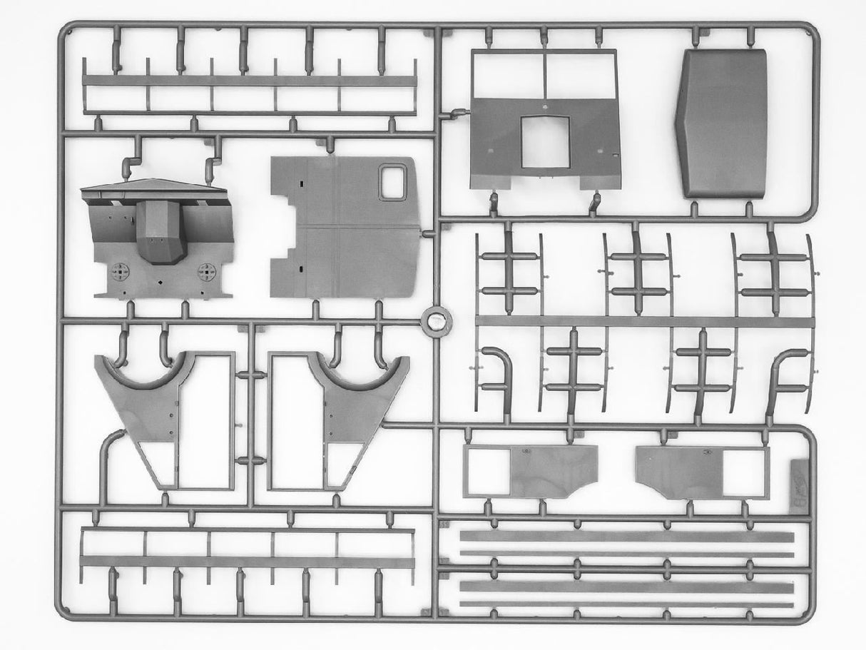Icm Ahn 'Gulaschkanone' Truck With 4 Figures & Accessories