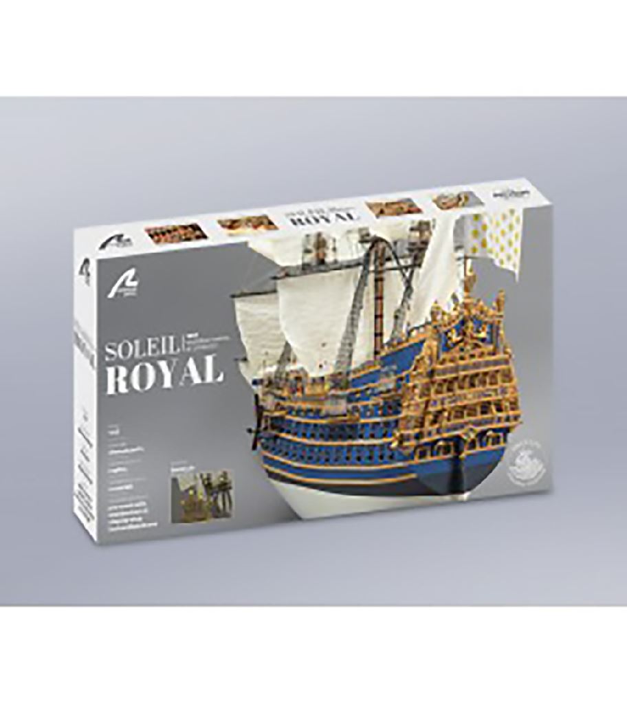 Artesania 1/72 LE SOLEIL LOUIS XIV´S FLAGSHIP with FIGURINES