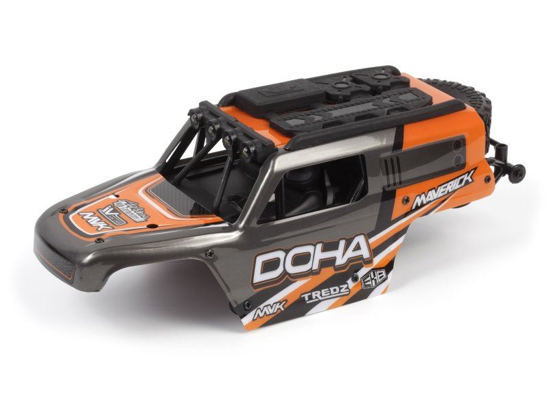 Assembled Bodyshell (Orange)