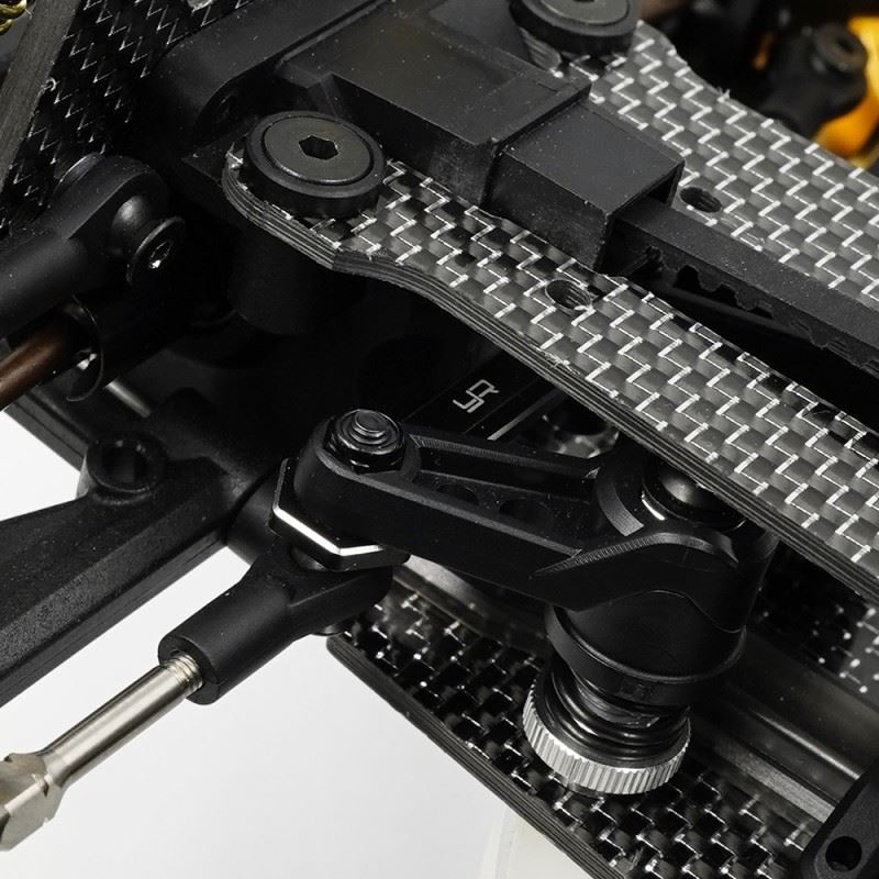 Yeah Racing Aluminum Steering Bridge For Kyosho Optima Mid