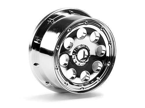 HPI Outlaw Wheel Chrome (120X60mm/-4mm Offset/2Pcs)