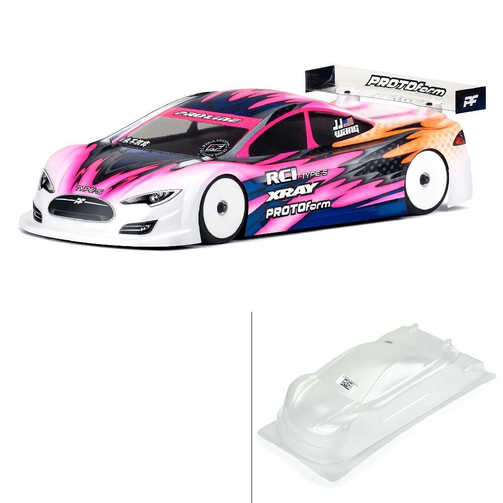 PRM 1/10 Type-S Light Weight Clear Body: 190mm Touring Car
