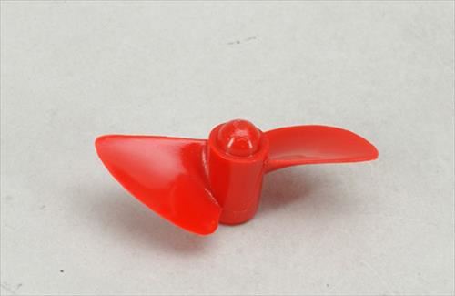 RACTIVE 2 Bladed 50mm Waterscrew SR Red Nylon M5 LH