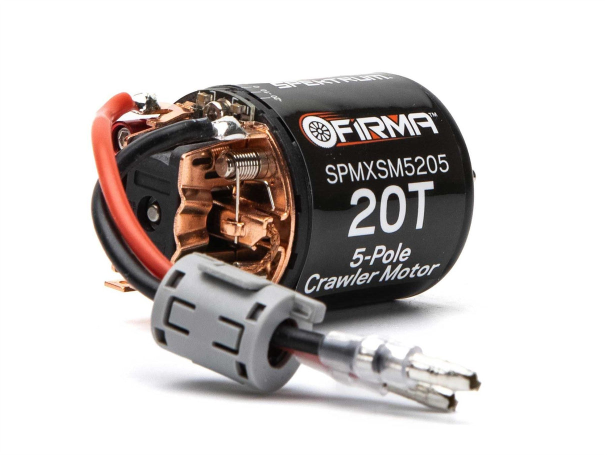 Spektrum Firma 20T Rebuildable 5-Pole Brushed Crawler Motor