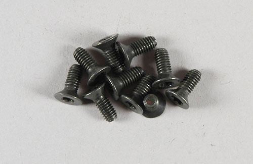 FG Modellsport C.Sunk Torx Screw 4x10mm (Pk10)