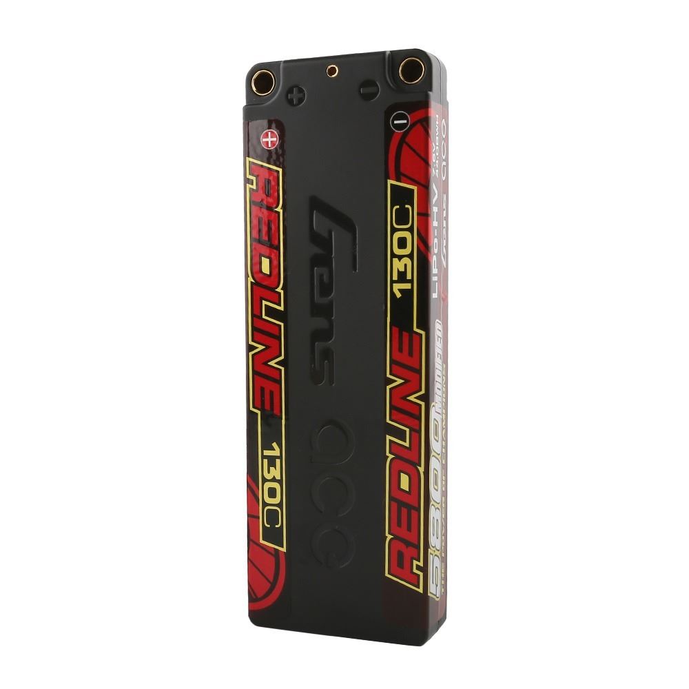 Gens Ace Li-Po HV Car Hard Case 2S 7.6V 5800mAh 130C RL with 5mm