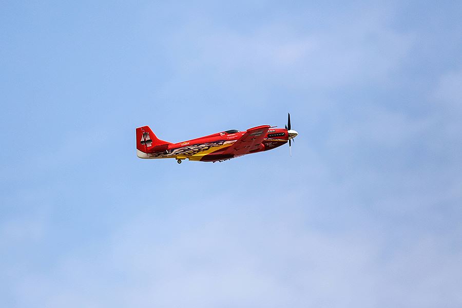 FMS 1100mm P-51 DAGO RED ARTF w/o TX/RX/BATT