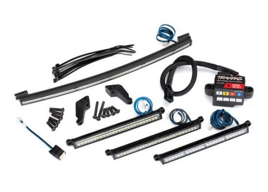 TRAXXAS LED Light Set Desert Racer (Headl/Tail/Roof lights & HV Ampl (TRX8485)