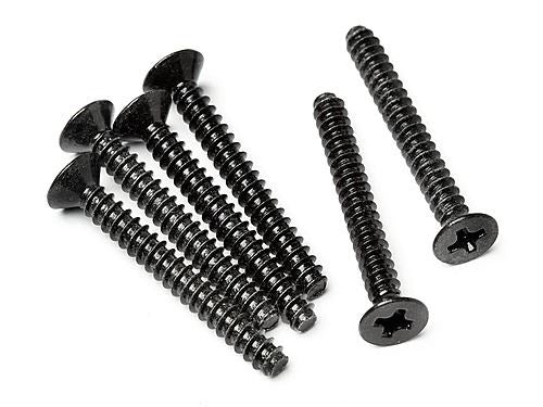HPI Tp. Flat Head Screw M3X25mm (6Pcs)