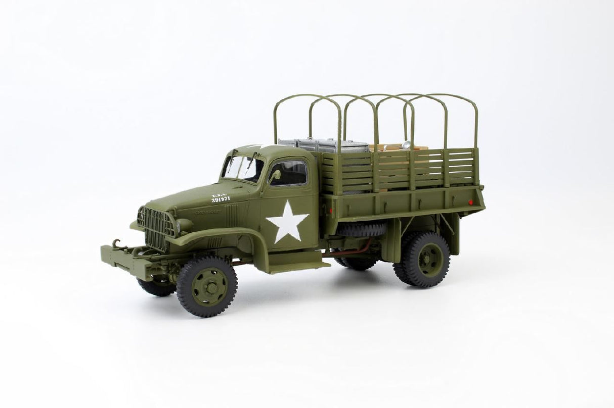 Icm Wwii U.S. Army Kitchen Truck With Accessories