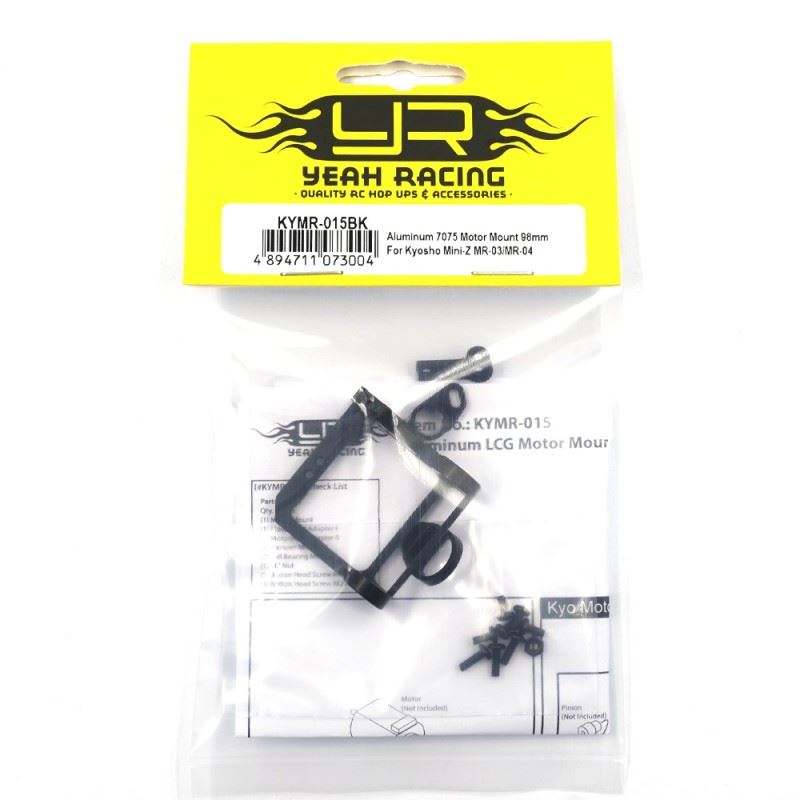 Yeah Racing Aluminum 7075 Lcg Motor Mount 98Mm For Kyosho Mini-Z Mr-03/Mr-04