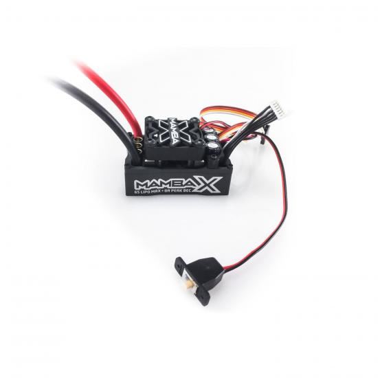 CASTLE Mamba X, Sensored, 25.2V WP Esc, 8A Peak Bec, Datalogging (CC010-0155-00)