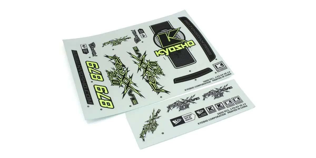 Decal Kyosho Fo-Xx Ve 2.0