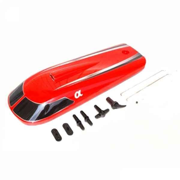 Joysway Red Color Hatch With Decals And Painting (Alpha)