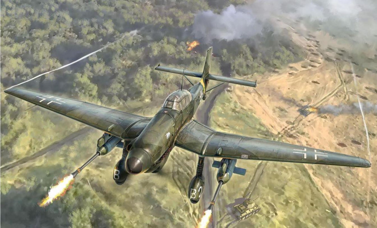 Italeri Junker Ju-87 G-1 Stuka Kanonenvogel