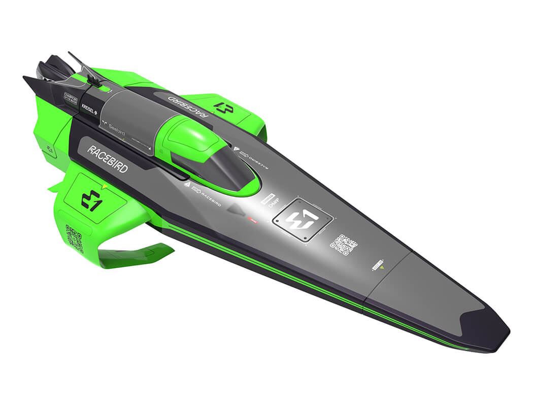 JOYSWAY E1 RACEBIRD LITE RC HYDROFOIL BOAT 2.4G RTR GREEN