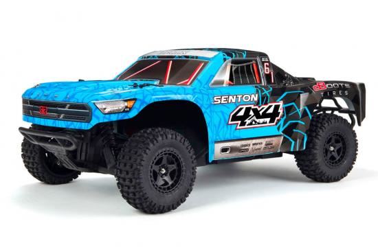 ARRMA Body Pntd Decal Trim Blue Senton 4x4 Mega