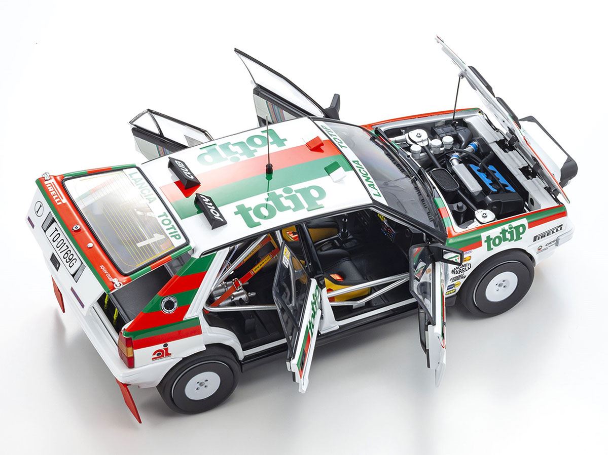 Kyosho 1:18 Lancia Delta Hf 4Wd Targa Florio 1987 Team Totip Nr.1