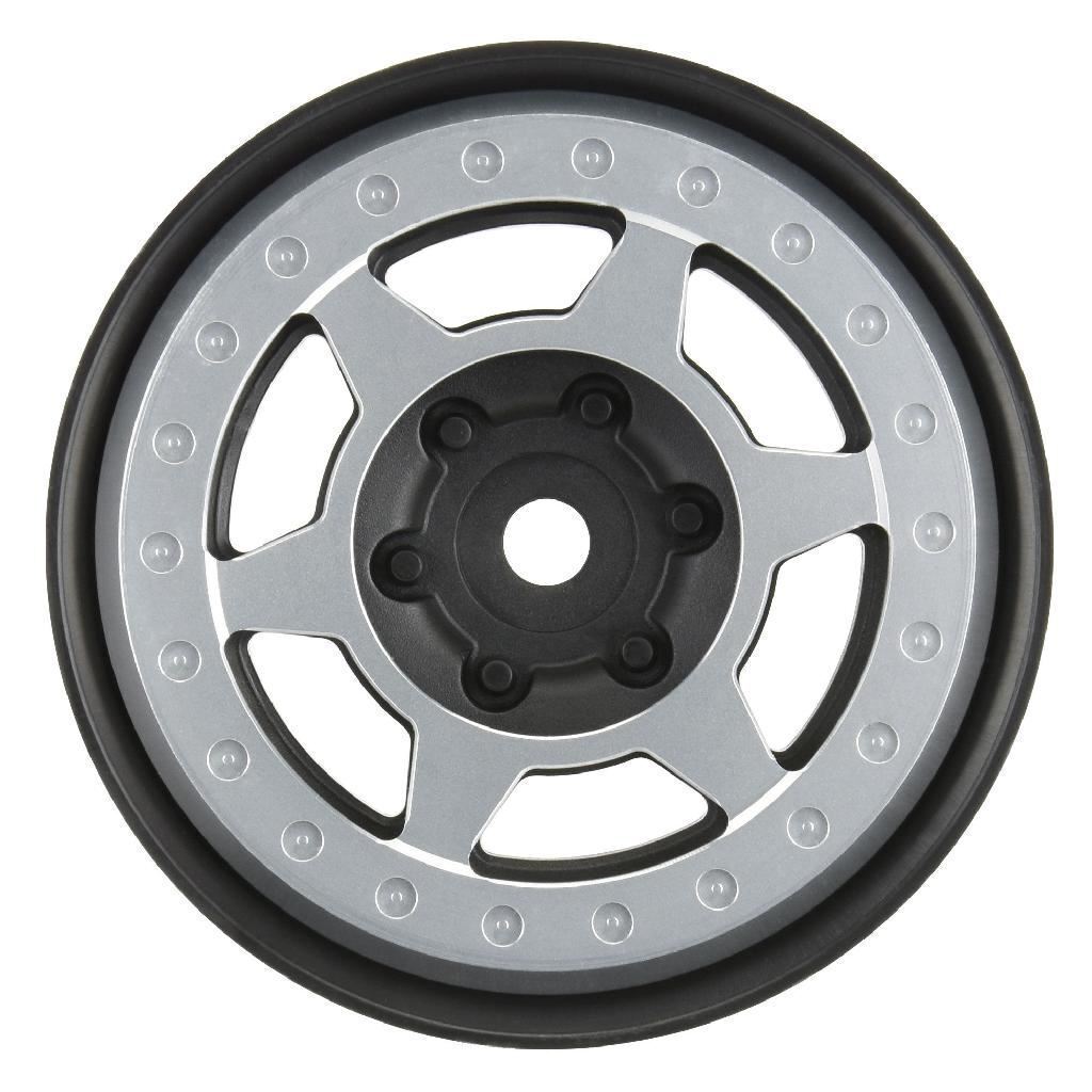 Proline 1/10 Holcomb Aluminum Front/Rear 1.9In 12mm Crawler Wheels (2
