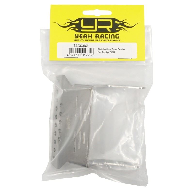 Yeah Racing Stainless Steel Front Fender For Tamiya CC02