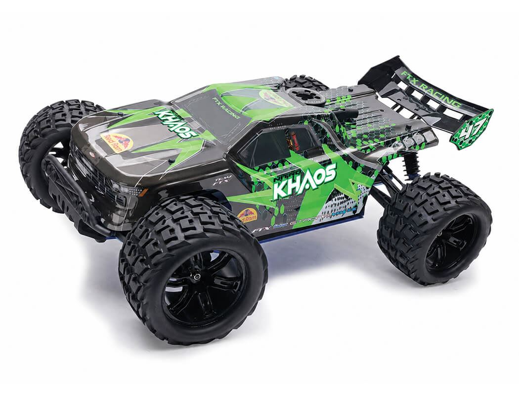 Ftx Khaos 1/10 Nitro 4Wd Truggy Rtr With .21 Engine Green