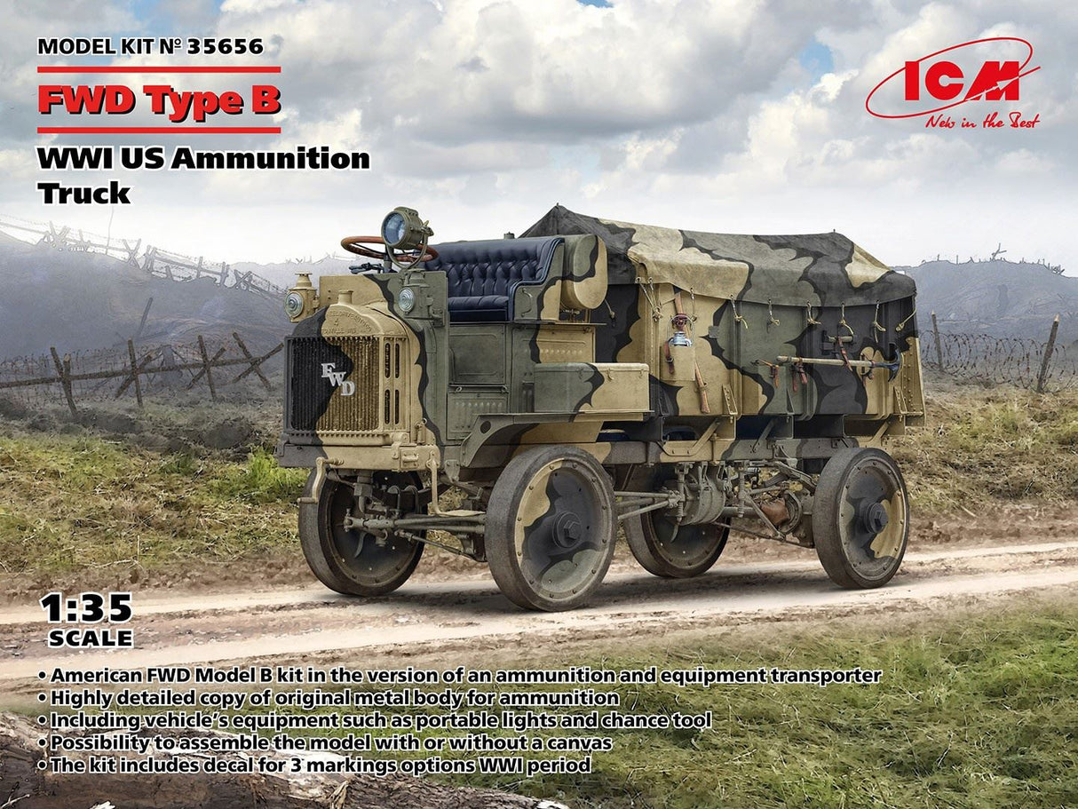 Icm Fwd Type B, Wwi U.S. Ammunition Truck