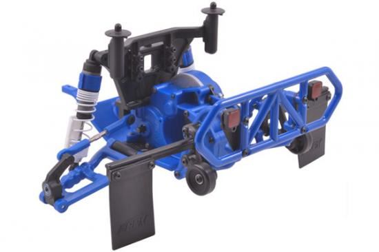 RPM TRAXXAS 2WD HYBRID GEARBOX HOUSING AND REAR MOUNTS BLACK