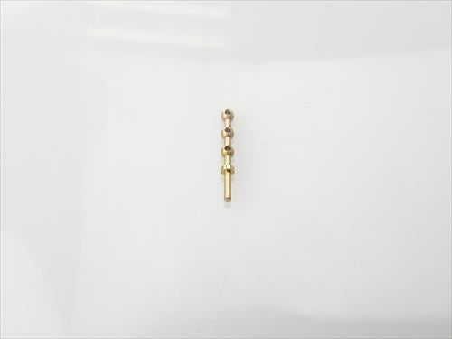 RACTIVE 3 Hole Stanchion, Brass 10mm (Pk10)