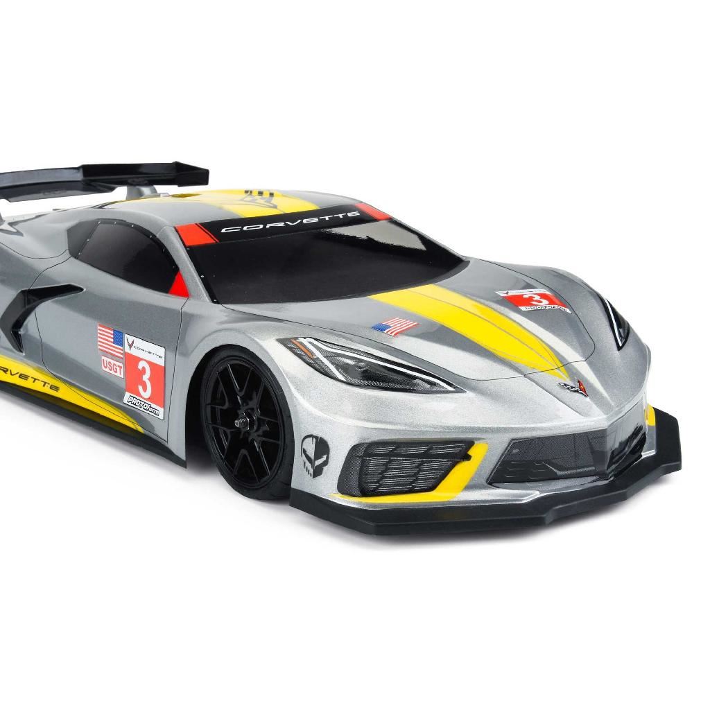 PRM 1/10 Chevrolet Corvette C8 Clear Body: 190mm Touring Car